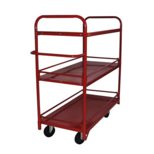 Removable 2-Shelf 24" X 48" Platform Truck