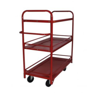 Removable 2-Shelf 24" X 36" Platform Truck