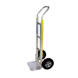 Modular Aluminum Flowback Handle Truck with 10" Puncture Proof Tires and Steel Hub