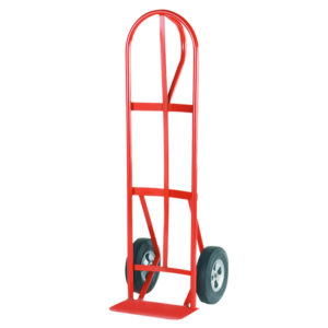 P-Handle Hand Truck with 10" Solid Puncture Proof Tires