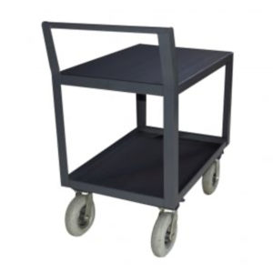 24" X 48" 2 Level Instrument Cart with 8" Pneumatic Casters