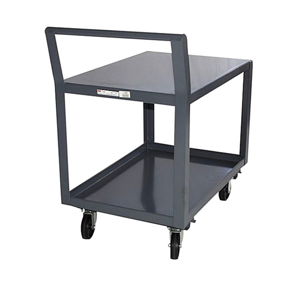 30" X 48" Welded Stock Cart with 8" Pneumatic Casters