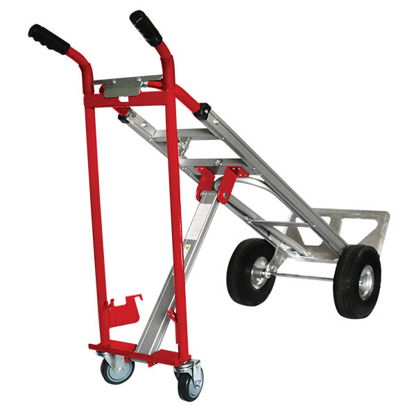 4-In-1 Hand Truck With Nose Plate Extension - Milwaukee Hand Trucks