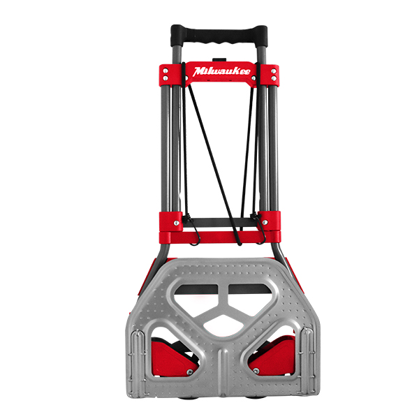 Flat Fold-Up Hand Truck with Bungee Cords