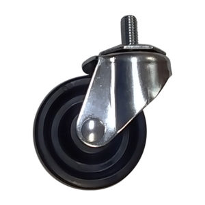 3" Poly Swivel Threaded Stem Caster