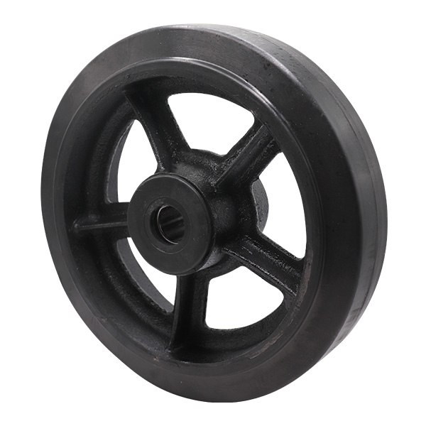50052 10 Inch Mold-on Rubber Tire