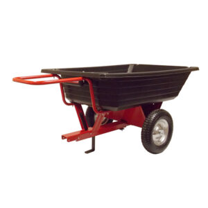 650 LB Push Pull Poly Dump Cart