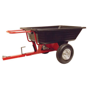 LCP1000PRM 800 LB Push Pull Poly Dump Cart